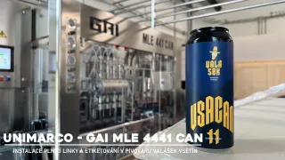 Nová plnící linka v minipivovaru Valášek!