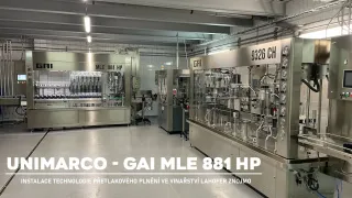 Nová plnící technologie ve Vinařství LAHOFER!